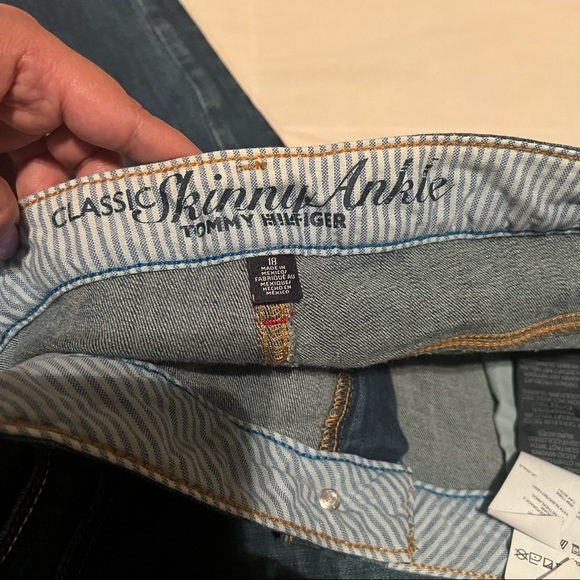 Tommy Hilfiger Classic Skinny Ankle Jeans size 18 - Picture 4 of 5